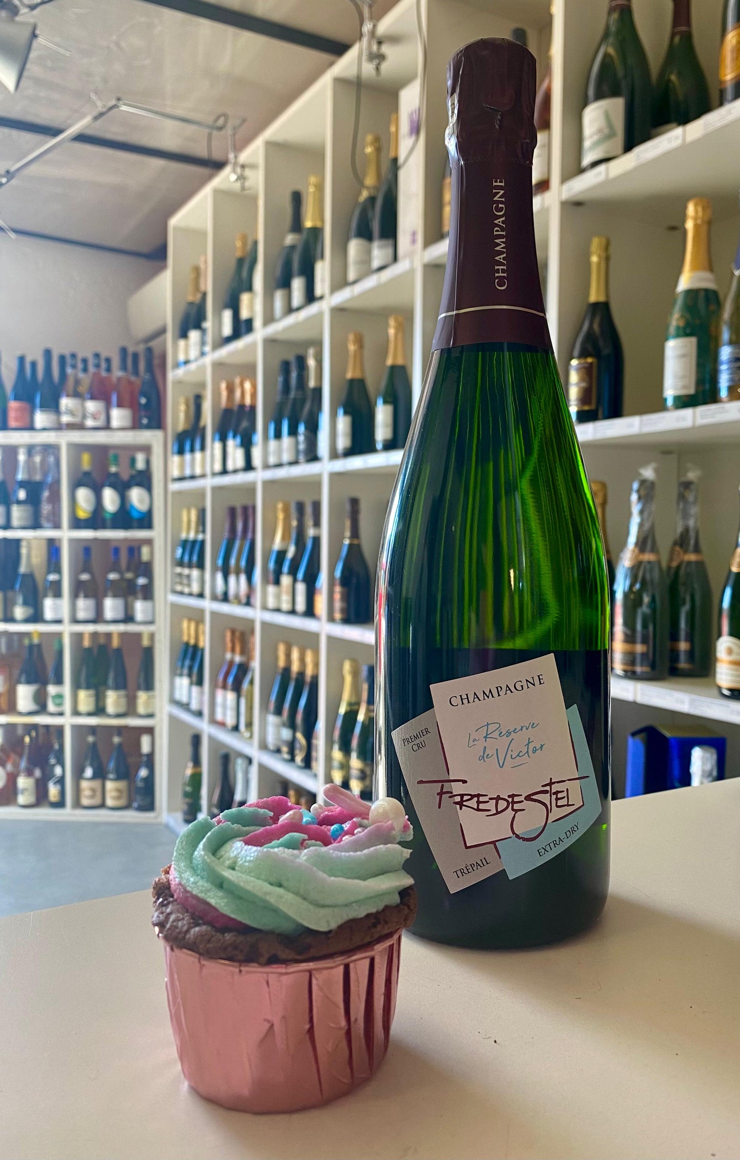 Champagne Extra Dry la reserve de Victor Premier Cru Fredestel