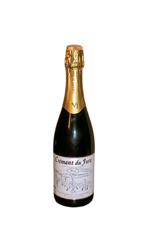 Crémant Brut Blanc de Blancs dello Jura Domaine Les Samentelles