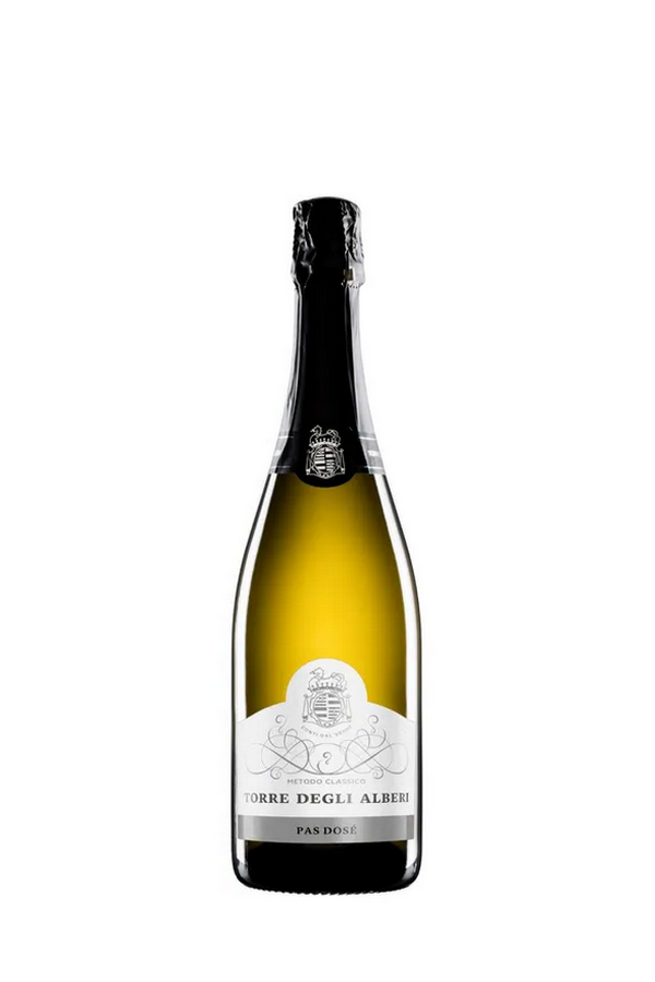 Pas Dosè Oltrepò Pavese metodo classico DOCG Torre degli alberi