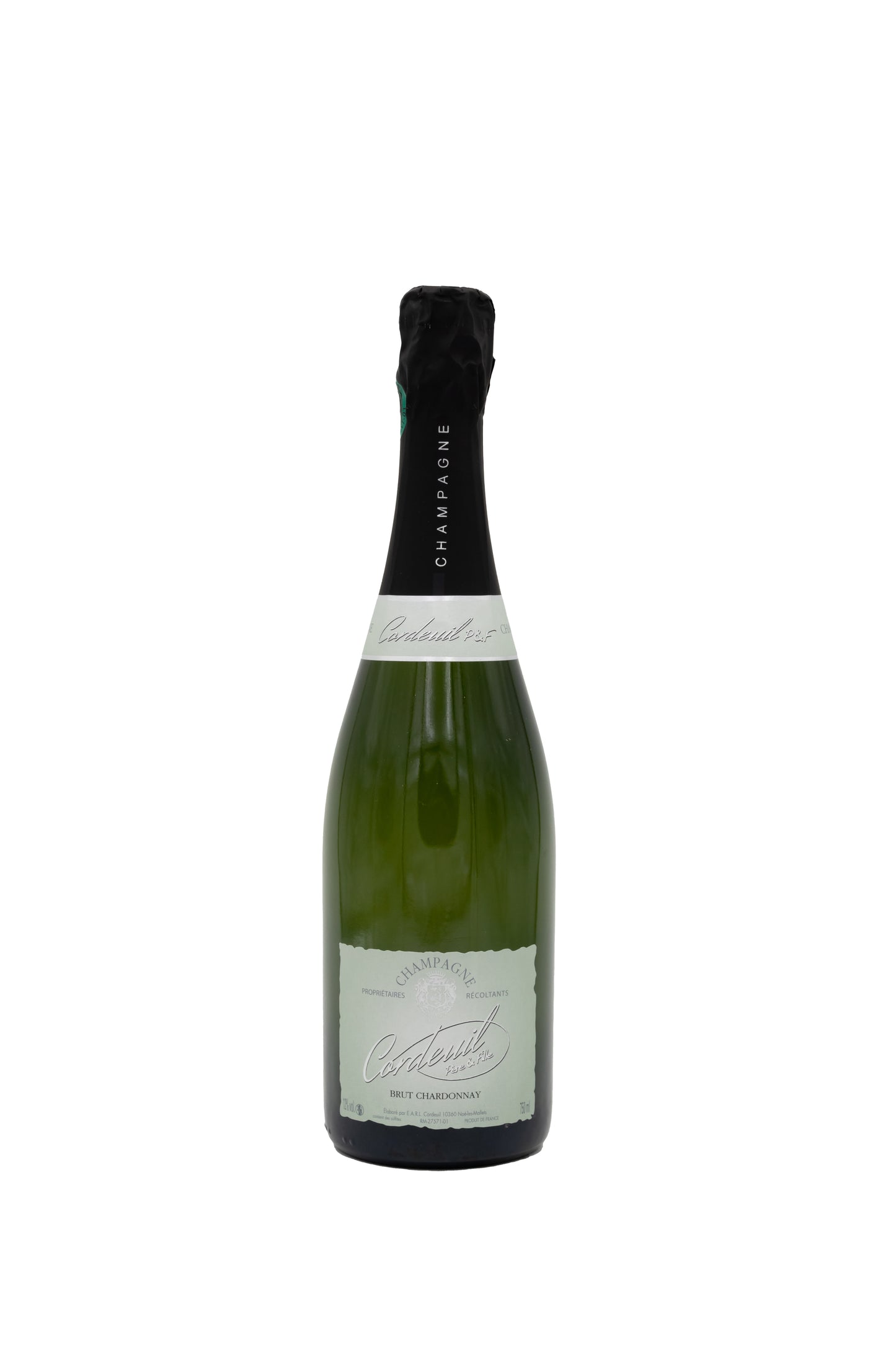 Champagne Brut Chardonnay Cordeuil Père & Fille