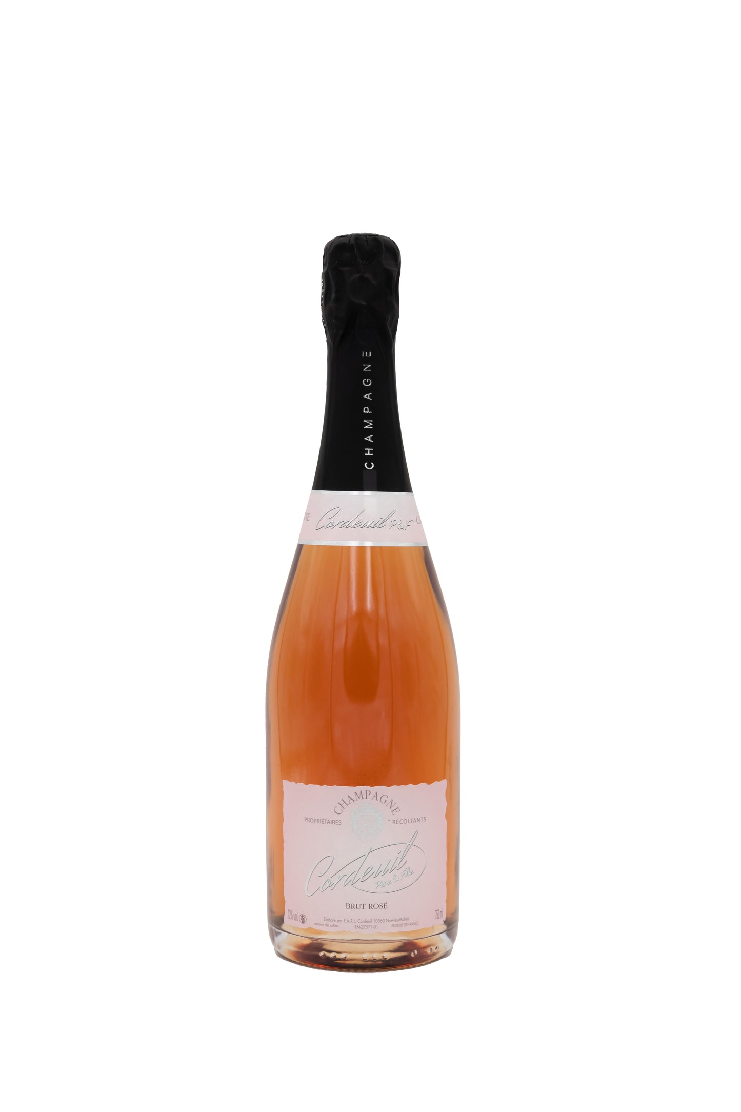 Champagne Brut Rosé Cordeuil Père & Fille