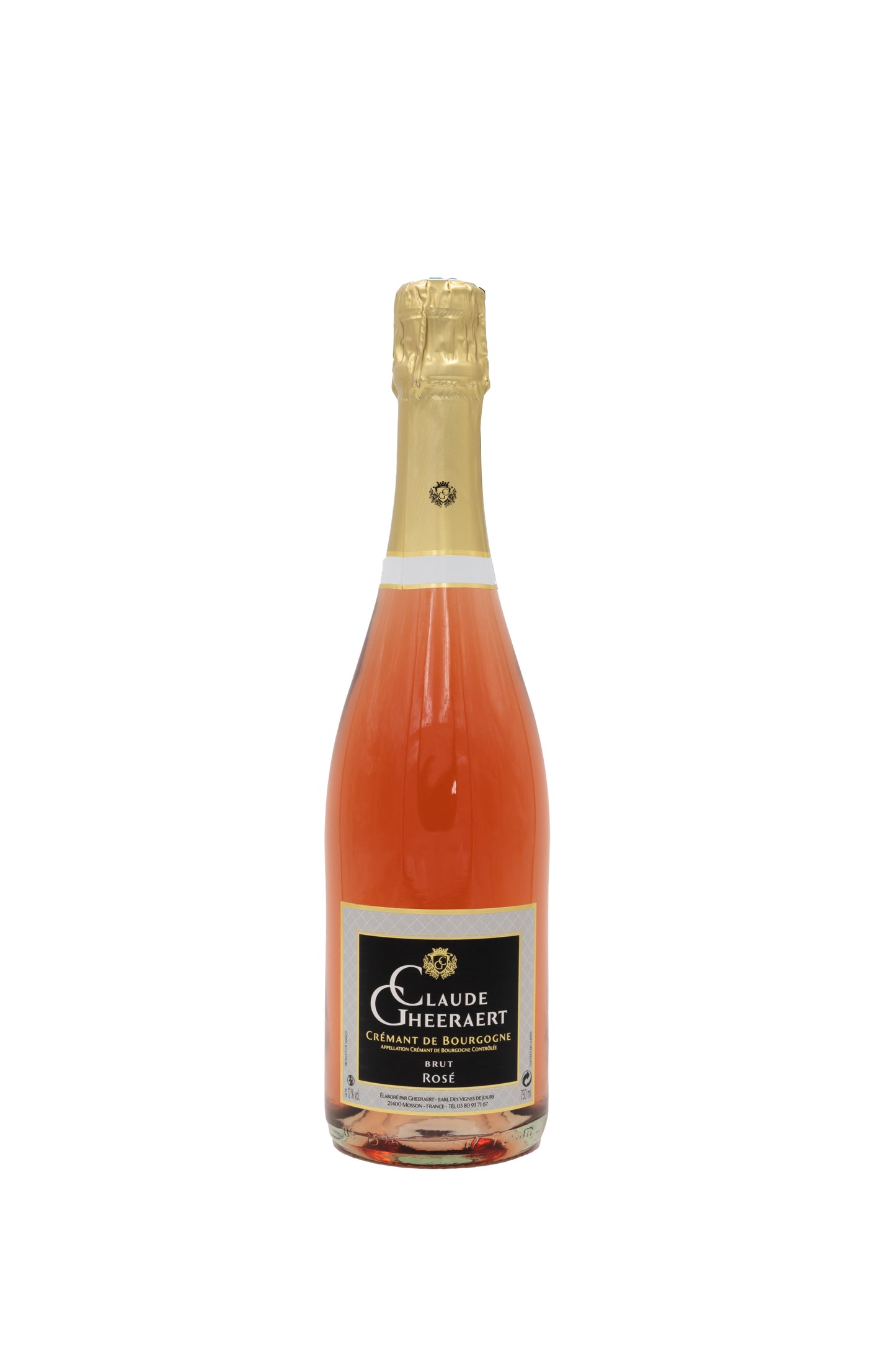 Crémant Brut Rosé Borgogna Gheeraert