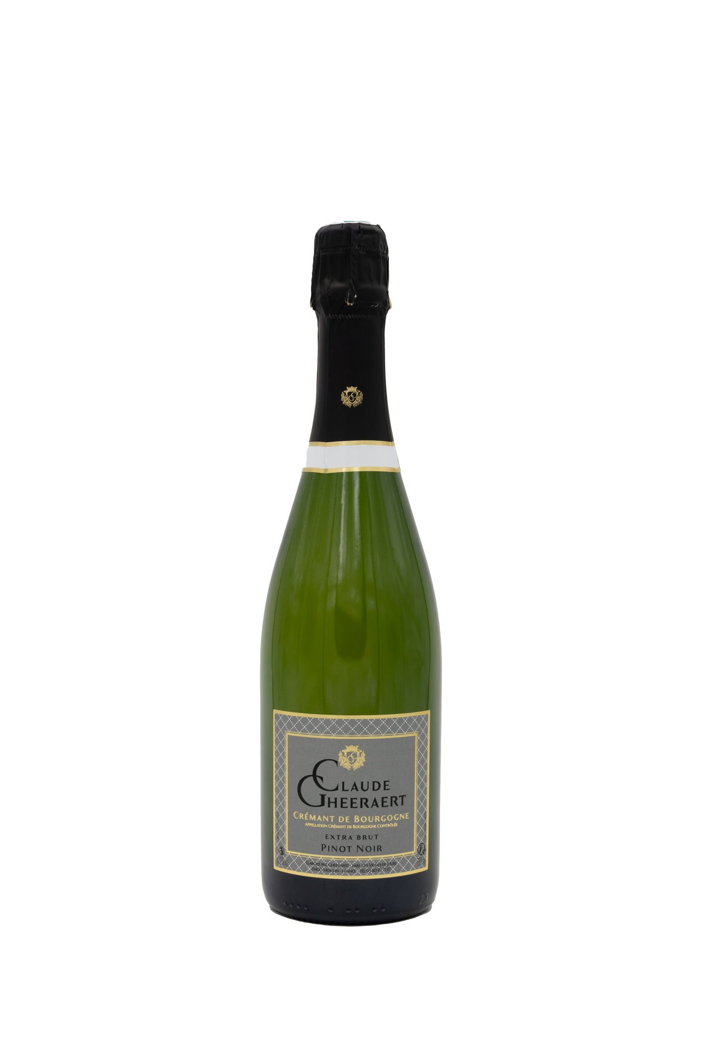 Crémant Extra Brut Blanc de Noirs Borgogna Gheeraert