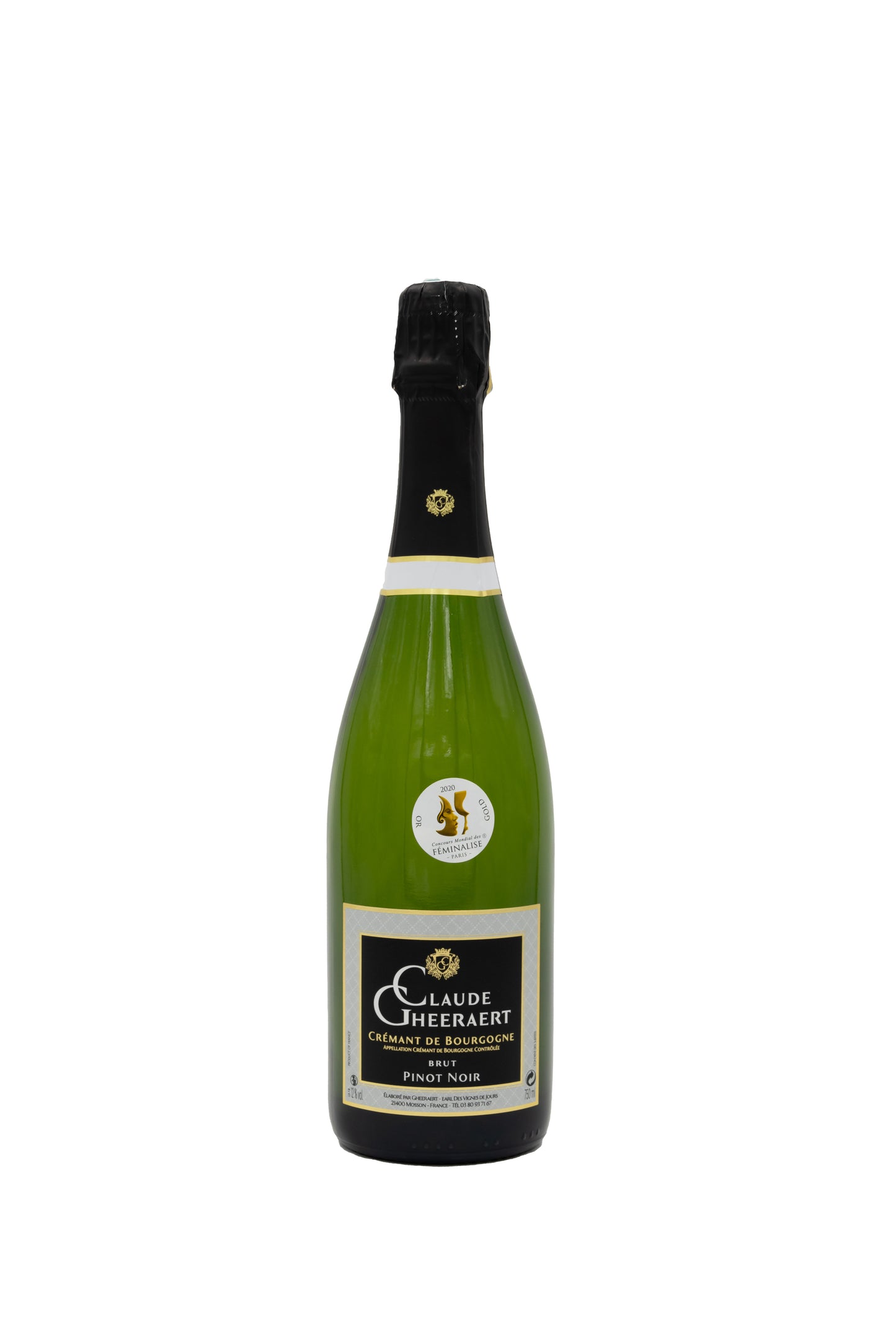 Crémant Brut Blanc de Noirs Borgogna Gheeraert