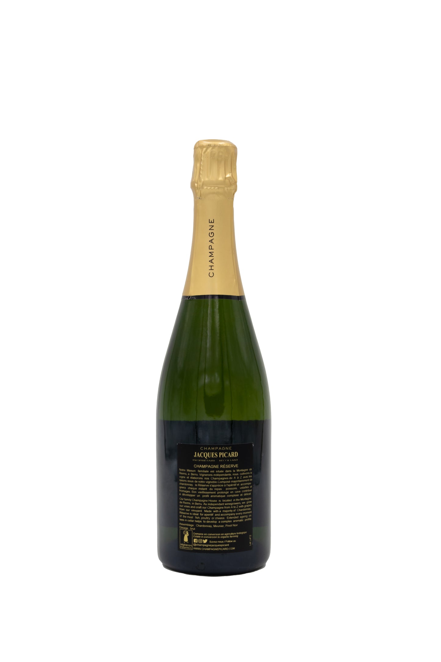 Champagne Brut Réserve Jacques Picard