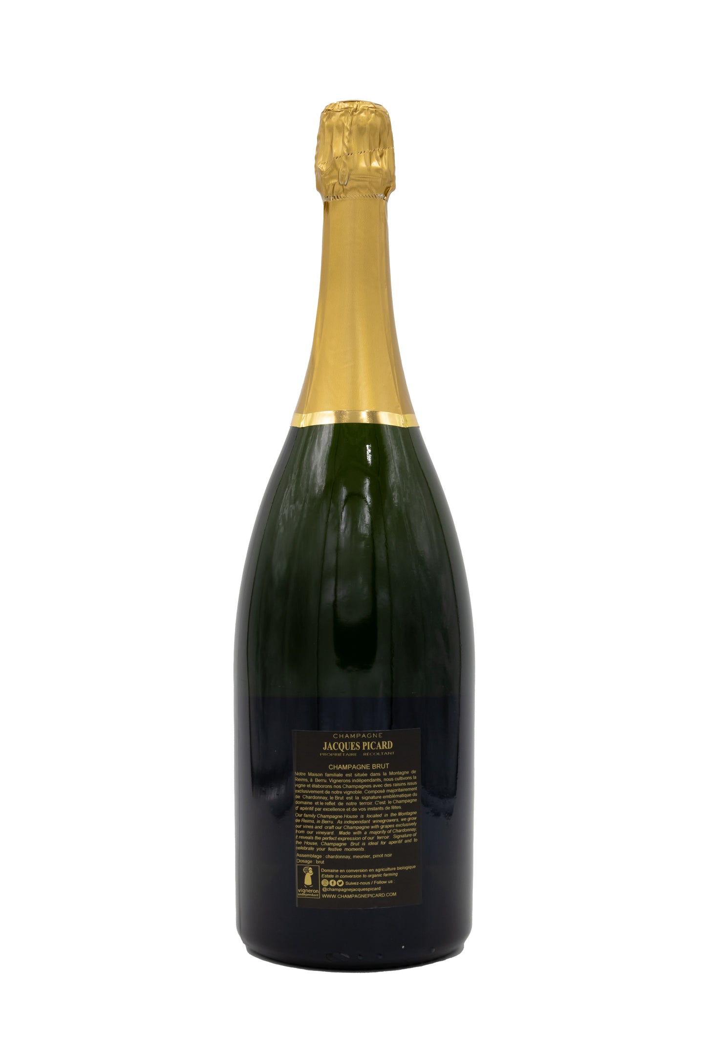 Champagne Magnum Iconique Brut Jacques Picard