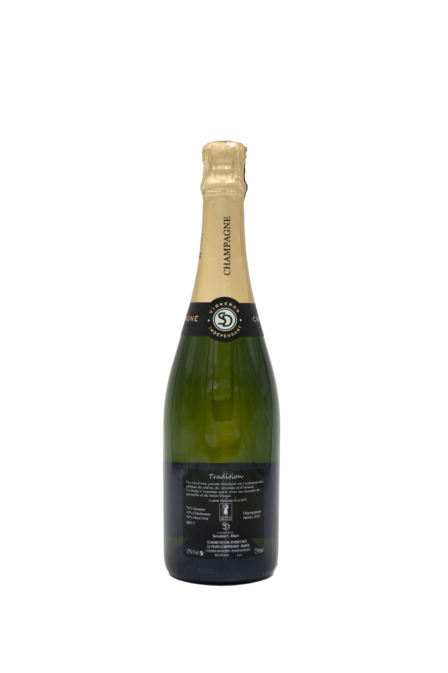 Champagne Brut Tradition Sourdet-Diot