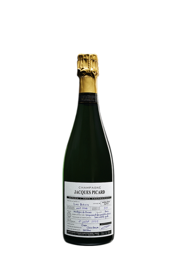Champagne Nature Les Benis Blanc de Blancs Senza Solfiti Jacques Picard