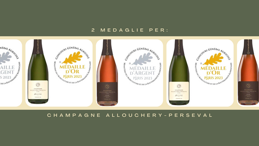 📣 2 Medaglie per Champagne Allouchery-Perseval 🥇