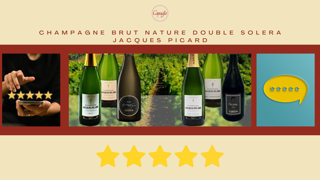 Champagne Brut Nature Double Solera - Jacques Picard: Un'Elegante Ode alla Tradizione e all'Innovazione
